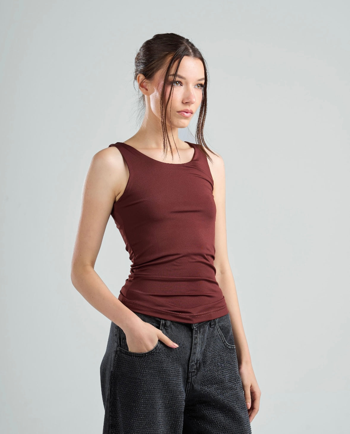 Round Neck Tank Top