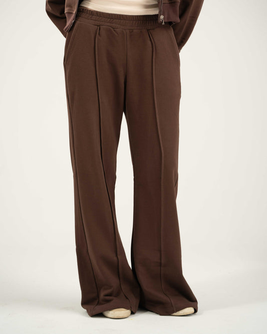 Oversized Sweatpants - Brown