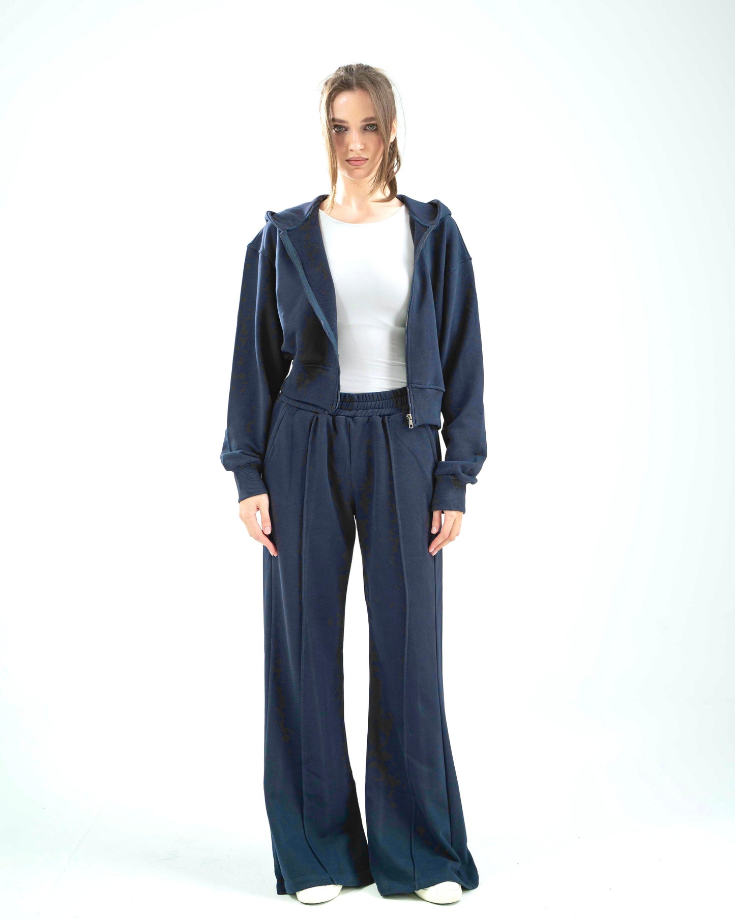 Oversized Sweatpants - Navy Blue