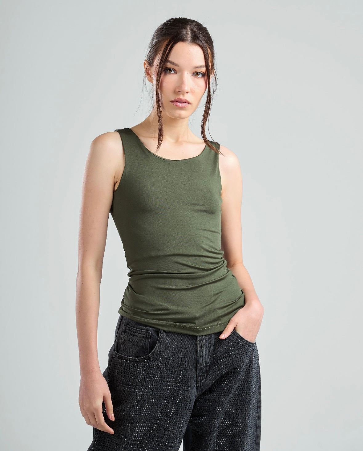 Round Neck Tank Top