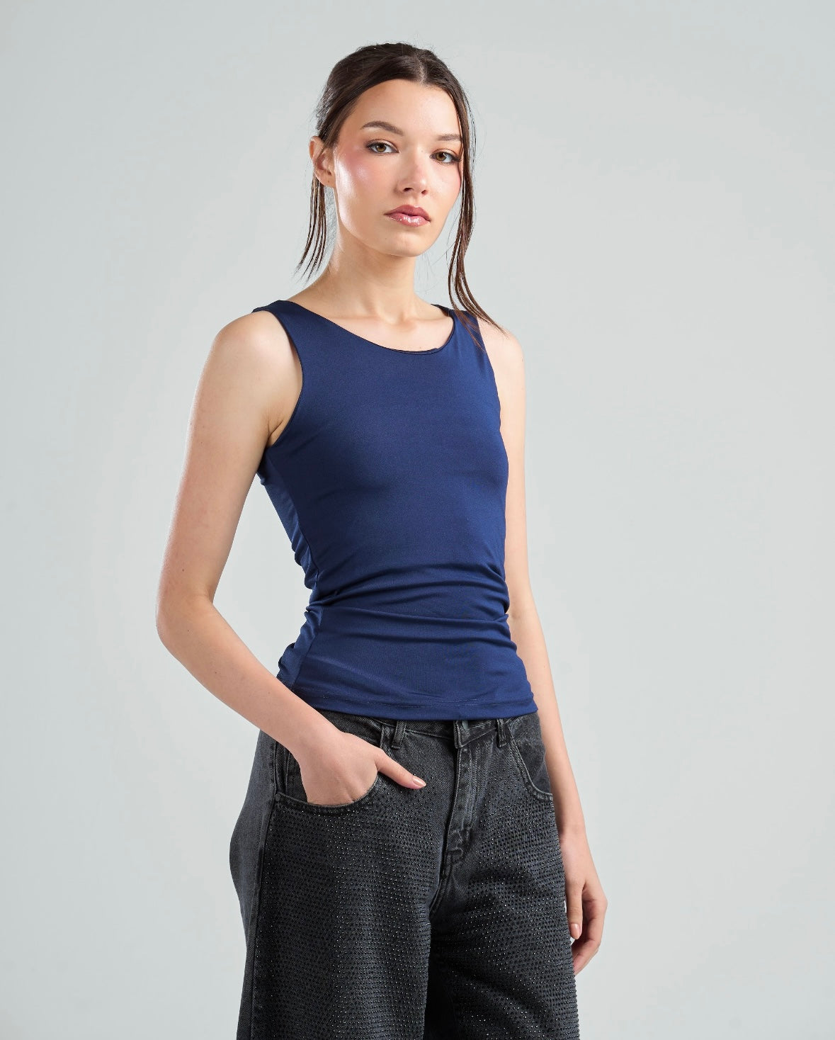 Round Neck Tank Top