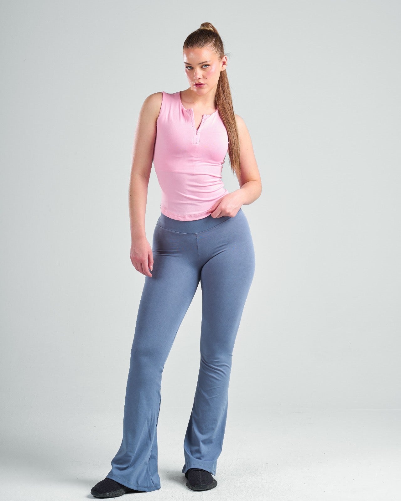 Zipper Tank Top