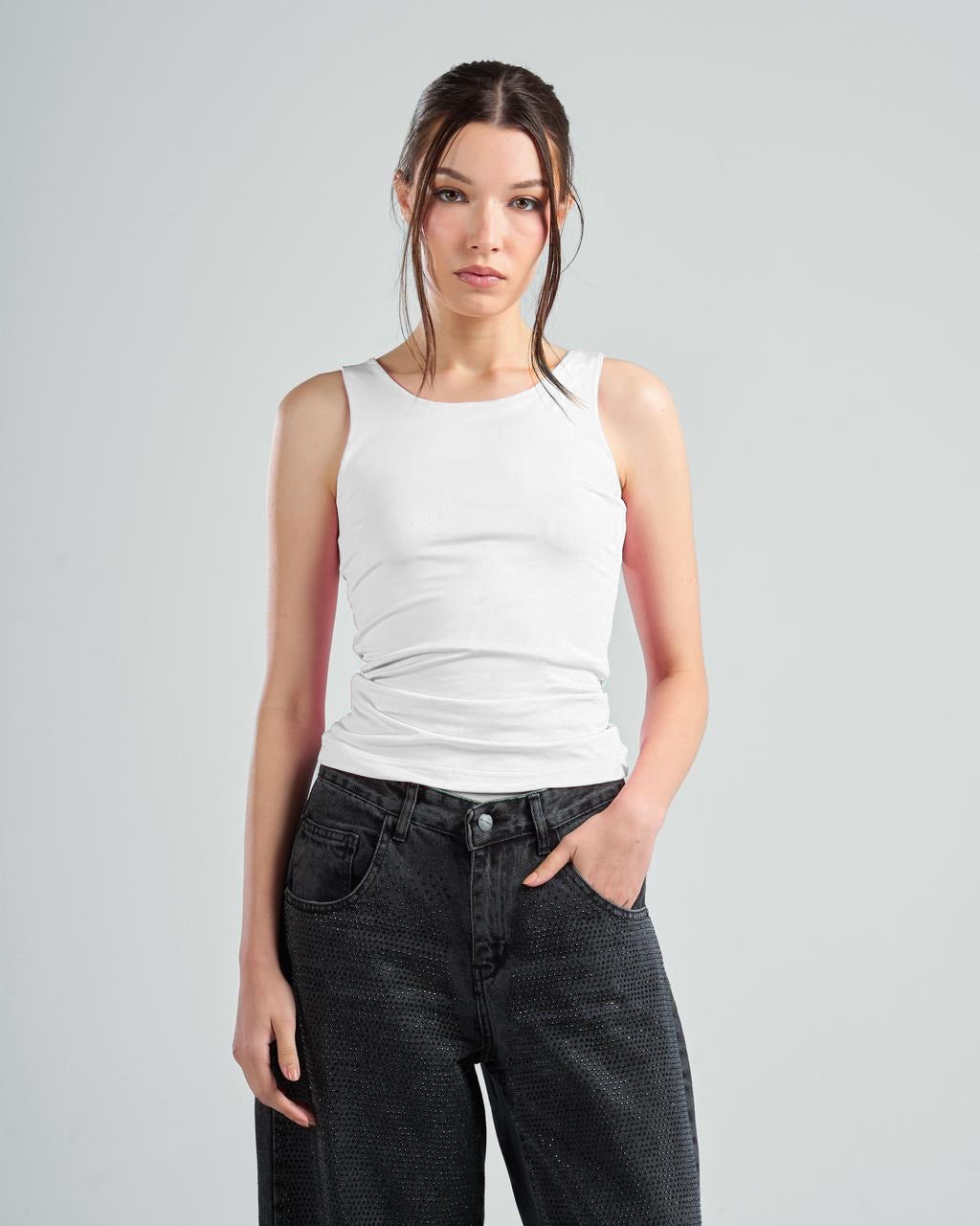 Round Neck Tank Top
